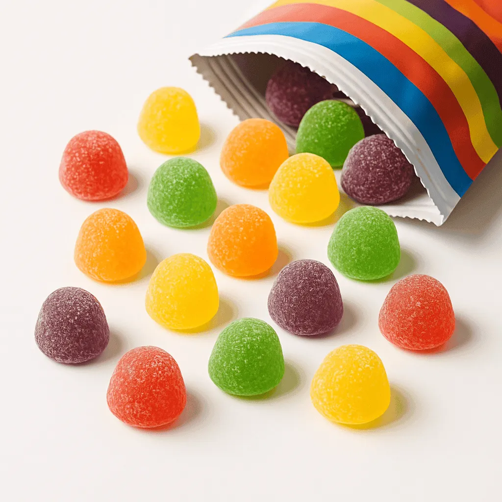 Gummy Drops open