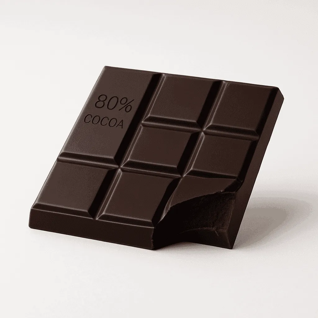 Dark Chocolate Stevia open