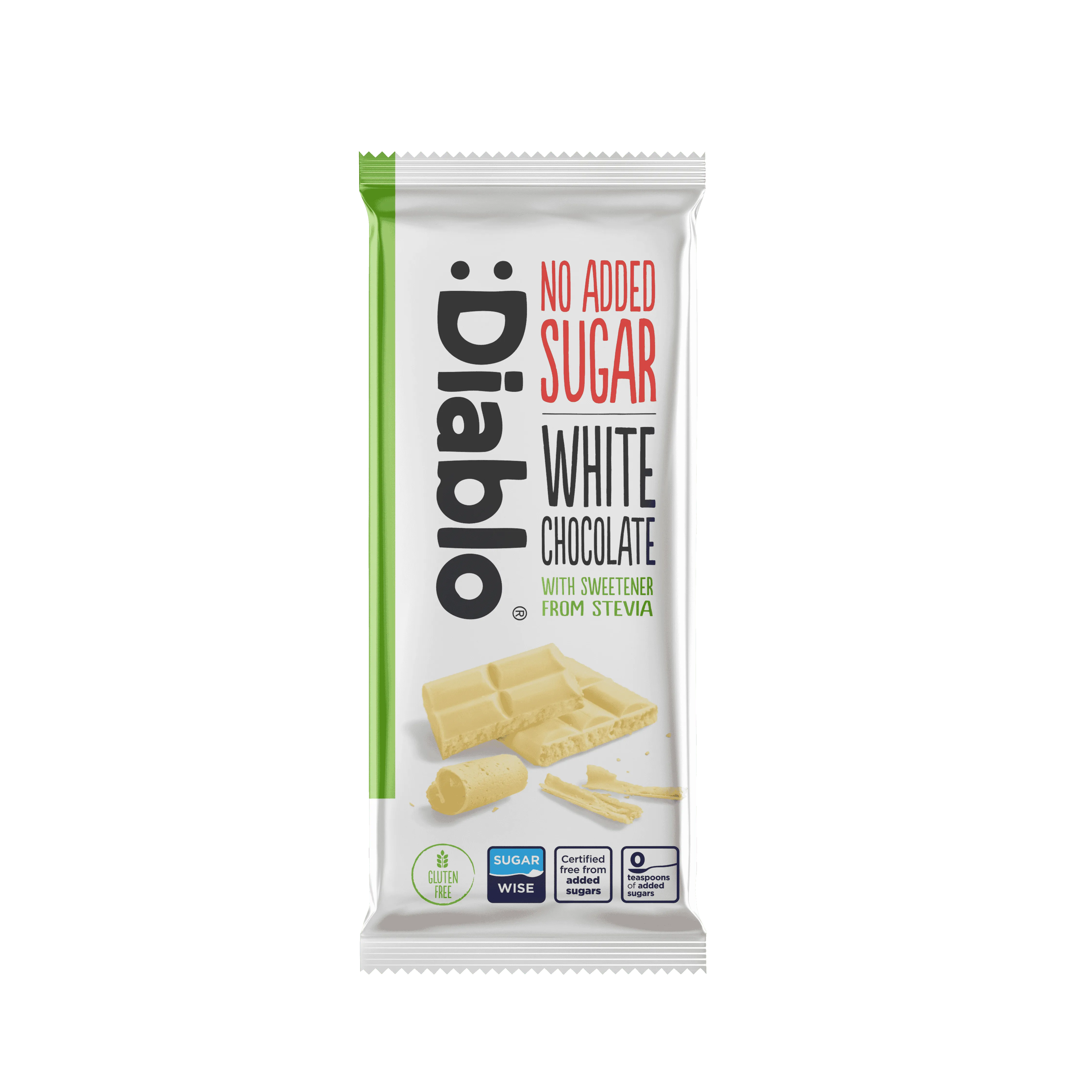 Stevia Milk White Chocolate 75g