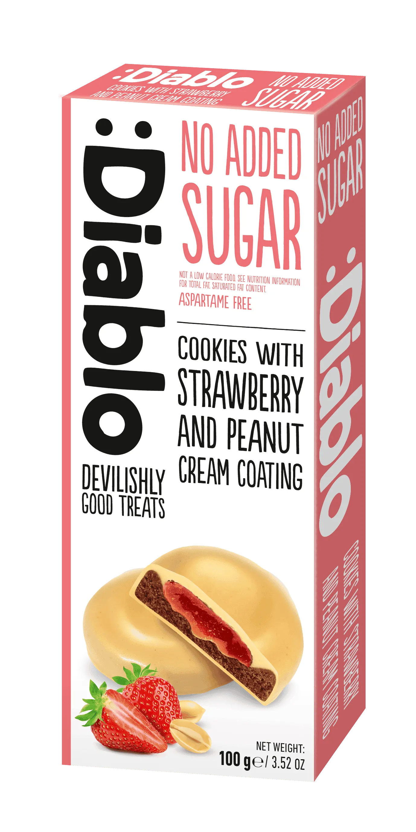 Strawberry Peanut Cookies